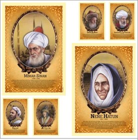 Resim Türk Büyükleri Poster Seti (30'Lu) 