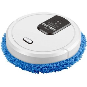 Resim Springsun 3 Ü 1 Arada Robot Temizleyici: Islak & Kuru Ovma, Nemlendirme, Otomatik, Usb Şarj Beyaz 