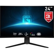 Resim MSI 23.6" G2422C 1920x1080 (FHD) CURVE 1500R VA 180HZ 1MS FREESYNC PREMIUM GAMING MONITOR 