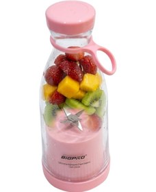 Resim Şarjlı Taşınabilir Blender Usb Kablosuz Smoothie Yapıcı Pratik Kullanım - Lisinya 