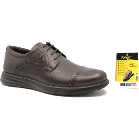 Resim Kids Club Shoes Forex 2918 Dr.Tavsiyeli Hakiki Deri Erkek Klasik Ayakkabı KAHVERENGİ 