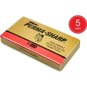 Resim Gillette Permasharp Jilet 5 x 5'li 