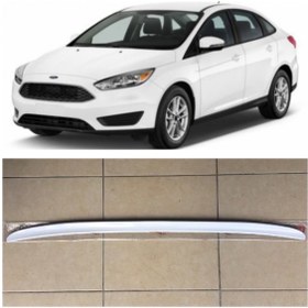 Resim Ford Focus 3, 3.5, 4 Sedan Kasa Bagaj Üstü Spoiler Parlak Beyaz 