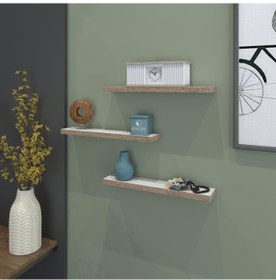 Resim Larose Duvar Rafı Debernuş 039 07 3 Byz Süslük Eko Mng 