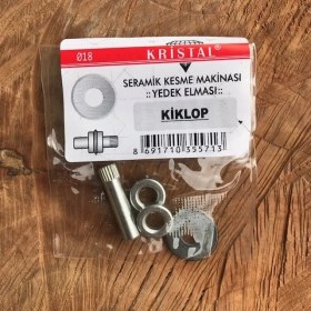 Resim Kristal Seramik Kesme Makinası Yedek Elması Kristal Yedek Elmas 