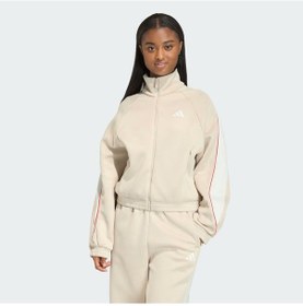 Resim Crlı/owhıte Adidas Kadın Günlük Eşofman Üstü W Stadium Tt Kb4946 Bej 