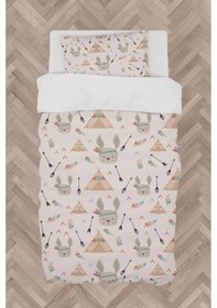 Resim Mekta Home Bebek Ve Çocuk Odası Tavşan Ve Çadır Deseli Nevresim Takımı 