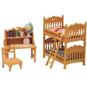 Resim Sylvanian Families Çocuk Yatak Oda Seti 5338 