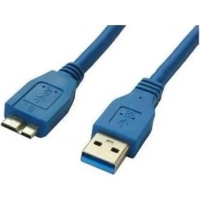 Resim Temiz Pazar 4622 USB 3.0 Taşınabilir HDD Disk Kablosu 1 Metre - Yüksek Hızlı Veri Aktarımı 