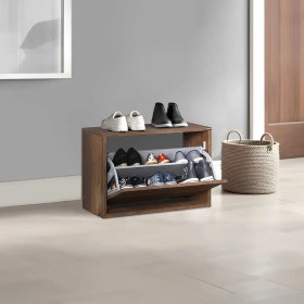 Resim Adore New Step Oturaklı Ayakkabılık - Oslo Ceviz 