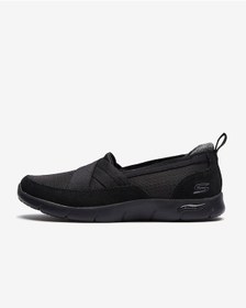 Resim Skechers Arch Fit Refine Kadın Siyah Günlük Ayakkabı 104270 Bbk Siyah 