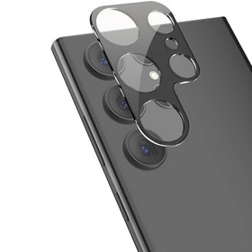 Resim Galaxy S24 Ultra Zore 3D Kamera Camı - Siyah 