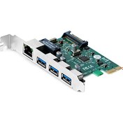 Resim Dark DK-NT-Peglanu3 3x USB3.0 + Gigabit LAN PCIE X1 Ağ Kartı 