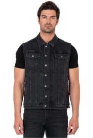 Resim The Biker Jeans TheBikerJeans Iron Vest Air Motosiklet Yeleği Erkek 