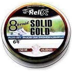 Resim Relix 8X Solid Gold 28 Mm 150 Mt Ipek Misina 