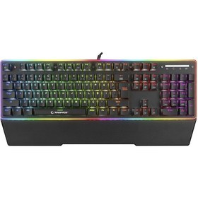 Resim Rampage RMK-X1 Miracle RGB Q Jixian Red Switch Kablolu Mekanik Oyuncu Klavye 