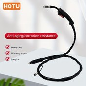 Resim HOTU 1 Adet Gazsız Kendi Kendine Bağlama Kablo Satılır - Koruyucu Kaynak Meşalesi, Metal Malzeme, Yaşlanmaya Karşı Dayanıklı Korozyon Direnci, Ağır Hizmet Tipi Kablo, Tel ve Akım Entegre Tasarımıyla Kolay Kurulum ve Uzun Ömür 