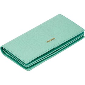 Resim Mavi Deri Kadın Cüzdan - S1CB00005685-T9D 