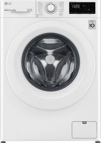 Resim LG F4V3Vyw3We Çamaşır Makinesi 9 Kg Yıkama 1400 Devir Beyaz 