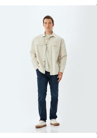 Resim Koton Erkek Jean Pantolon İndigo 5wam40176nd Slim Fit - Brad Jean 25ky59001700 Y5907 İndigo İndigo 