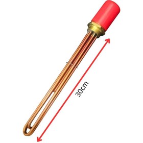 Resim inox rezistans 11/2'' İnç 6000 Watt Bakır Trf Isıtıcı Adet 