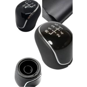 Resim Renault Clio 1 - 2 Kangoo 1 Megane 1 Laguna 1 Symbol 1 Scenıc 1 Deri Kaplama Vites Topuzu 