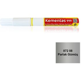 Resim Tam Örtücü Rötuş Kalemleri 872 08 Parlak Gümüş Tam Örtücü Rötuş Kalemi-12416 