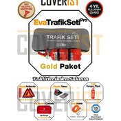 Resim Eva Trafik Seti Plus - 1 Kg Yangın Tüpü - 4 Yıllık - Gri - Gold Paket 
