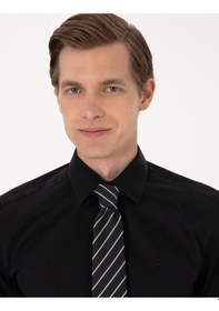 Resim Pierre Cardin Erkek Siyah Gömlek Basic 50305127-vr046 Siyah 