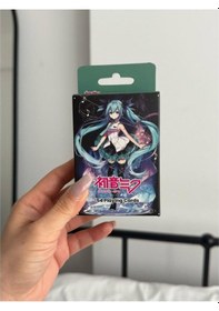 Resim İskambil Kağıdı Hatsune Miku Poker Oyun Kartı 54 Adet İskambil Destesi 
