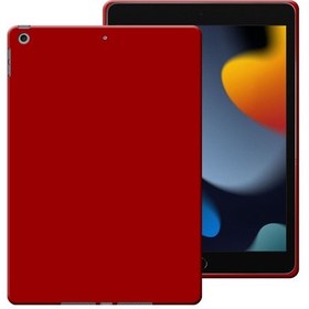 Resim İpad 7 / 8 / 9 Nesil 10,2 İnç Uyumlu Rubber Yıkanabilir Silikon Kılıf Arka Kapak 