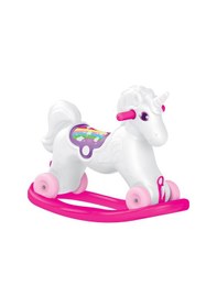 Resim 2509 Tekerlekli Unicorn Sallanan At ,Dolu 