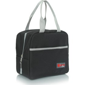 Resim Dys Case 2'li Set Yemek Taşıma Çantası Sıcak ve Soğuk Termal Termos Çanta Kamp Piknik Soğutucu Buzluk Çanta 