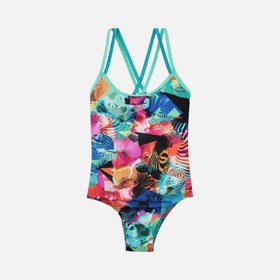 Resim Speedo Endurance Plus Digital Printed FW24 Kadın Yüzücü Mayo 