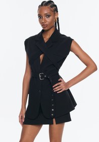 Resim Andolina Cross Kolsuz Tokalı Blazer - M 