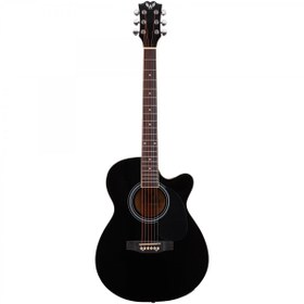 Resim Angel AFG100-BK Siyah Akustik Gitar 