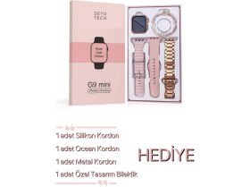 Resim Sevgililer Günü Için Akıllı Saat ve Takı Seti, 3 Kordon, Bileklik Hediye 