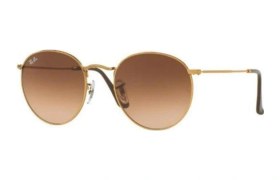 Resim Unisex Kahverengi Oval Çerçeveli Güneş Gözlüğü 3447 9001a5 50 Altın 