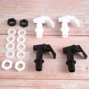 Resim 4 Set Yedek Soğutucu Musluk Su Şişesi Sürahi, Dağıtıcı Musluk Spigot Su Içecek Kolu Dökün Dağıtıcı Valf (Yurt Dışından) 