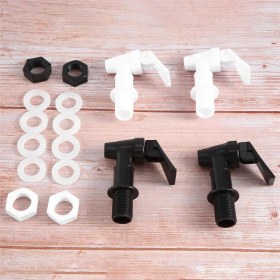 Resim 4 Set Yedek Soğutucu Musluk Su Şişesi Sürahi, Dağıtıcı Musluk Spigot Su Içecek Kolu Dökün Dağıtıcı Valf (Yurt Dışından) 
