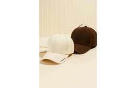 Resim Ritagarcia Unisex 2’li Set Basic Beyzbol Şapkası - Ayarlanabilir Pamuklu Cap Paketi 