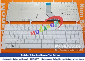 Resim Hp Pavilion dv7-3120ed Klavye Beyaz 