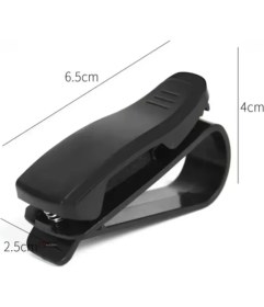 Resim Özgürce Şeffaf Gözlük ve Kart Tutucu, Şık ve Pratik Tasarım, Araç Için Uyum 