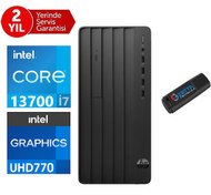 Resim Hp 290 Pro G9 Intel Core I7 13700 32GB 256GB SSD Freedos Masaüstü Blgisayar 1624A8ET11+ZETTAUSBBELLEK 