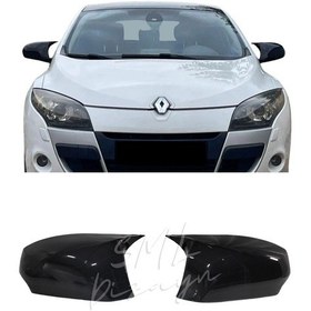 Resim Renault Megane 3 2008-2016 Batman-Yarasa Ayna Kapağı (Plastik) 