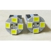 Resim Güçlü Işık T10 Park Ampulü Canbus Dipsiz 4 Ledli Beyaz 