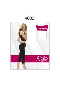 Resim Bonbonetti Chocolate Baby & Kids Kadın Siyah Kapri Likralı Pamuk Tayt K4005 Siyah/beyaz 