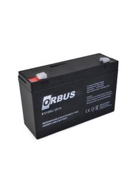 Resim 6 VOLT 12 AMPER AKÜ ORBUS 150*50*94 mm.-1600 GRAM 