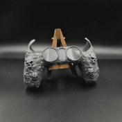 Resim Iskelet Motifli Ps5 Joystick Kılıfı Gri 