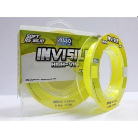 Resim Asso Invisilk Surf Casting Sarı Renk 300 Mt Misina 
